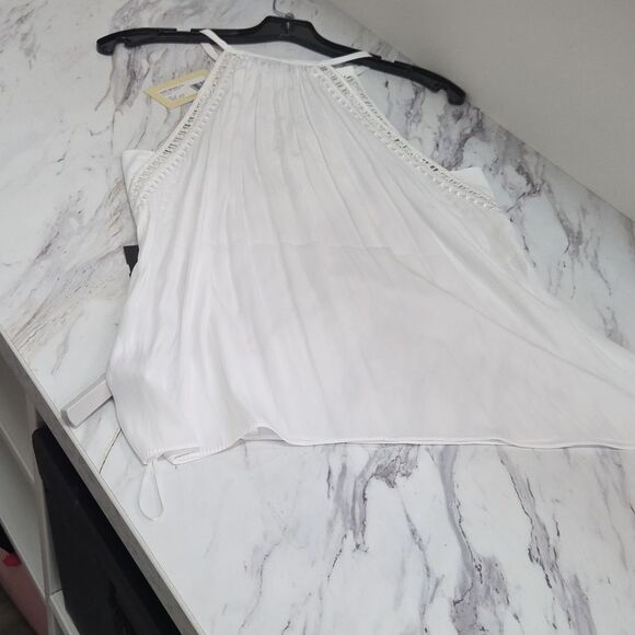 Ramy Brook White Halter Blouse - Picture 6 of 7